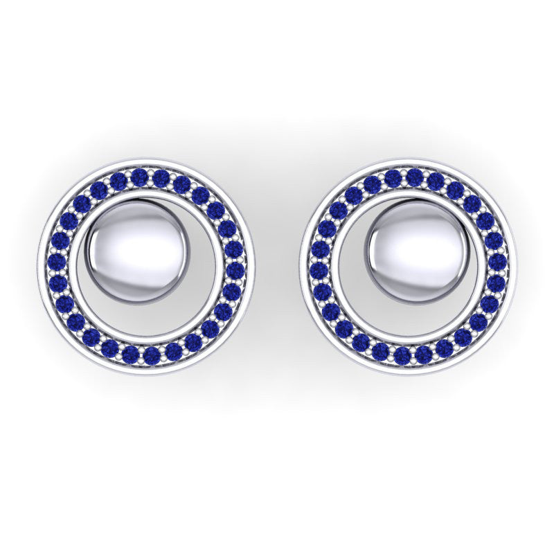 Blue Sapphire Cufflinks