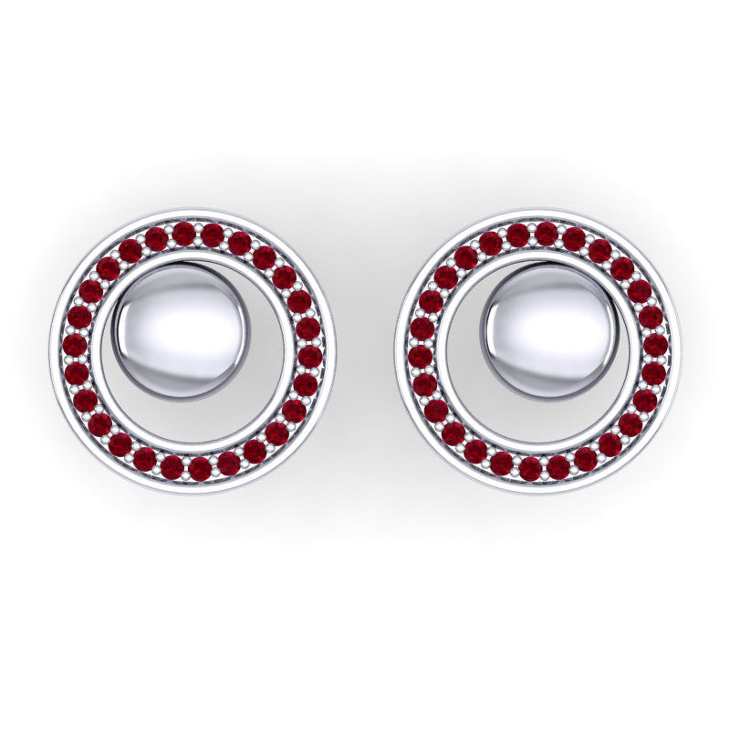 Ruby Cufflinks