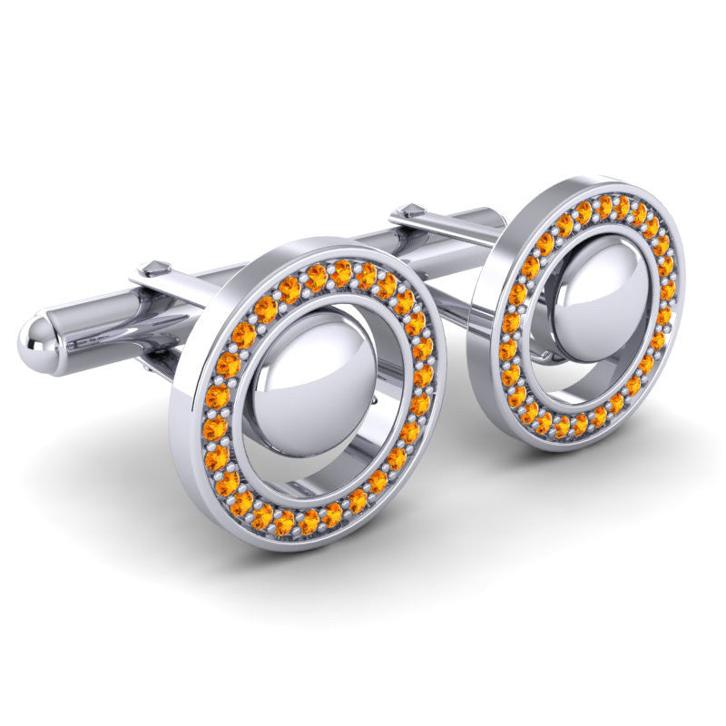 Citrine Cufflinks