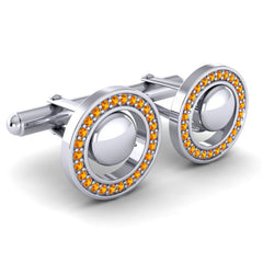Citrine Cufflinks