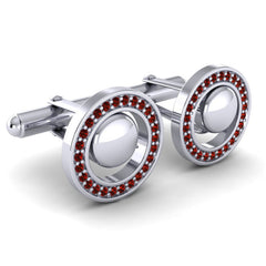 Garnet Cufflinks