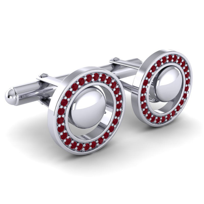 Ruby Cufflinks