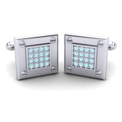 Aquamarine Cufflinks
