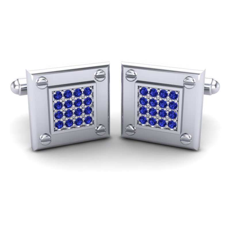 Blue Sapphire Cufflinks