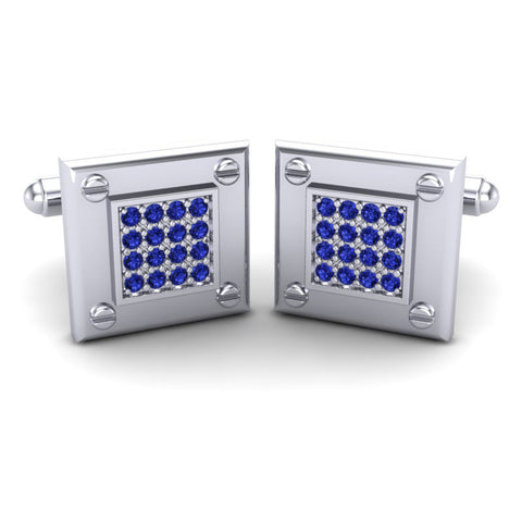Blue Sapphire Cufflinks