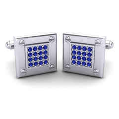 Blue Sapphire Cufflinks