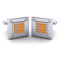 Citrine Cufflinks