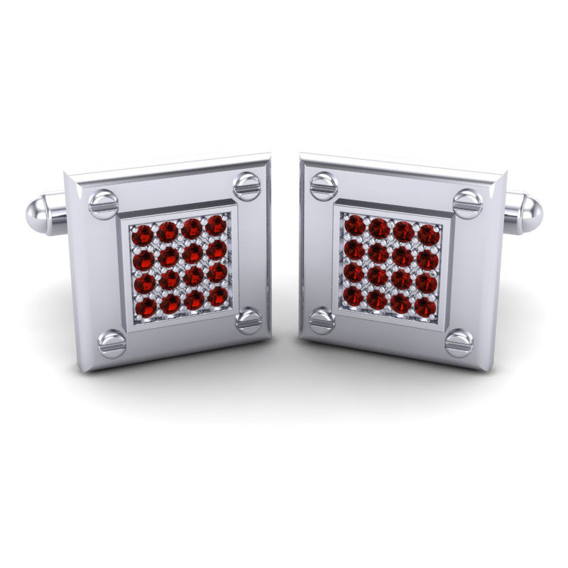 Garnet Cufflinks