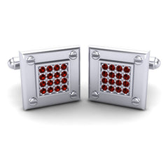 Garnet Cufflinks