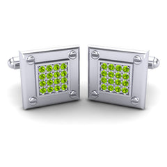 Peridot Cufflinks