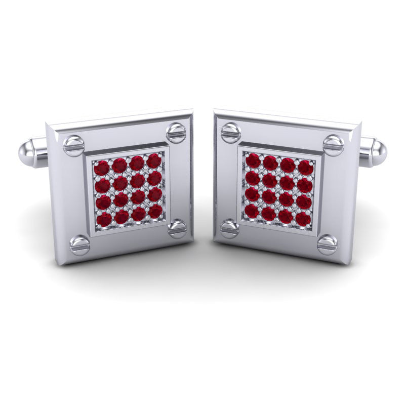 Ruby Cufflinks