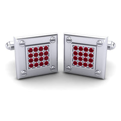 Ruby Cufflinks