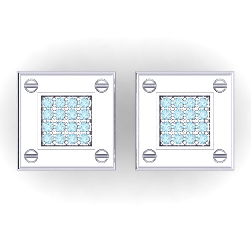 Aquamarine Cufflinks