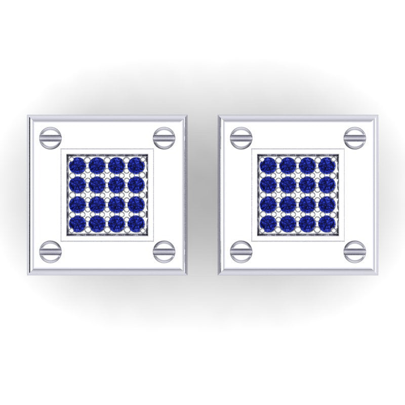 Blue Sapphire Cufflinks