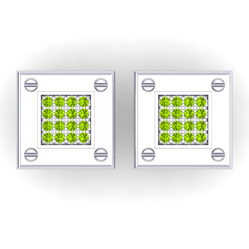Peridot Cufflinks