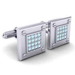 Aquamarine Cufflinks