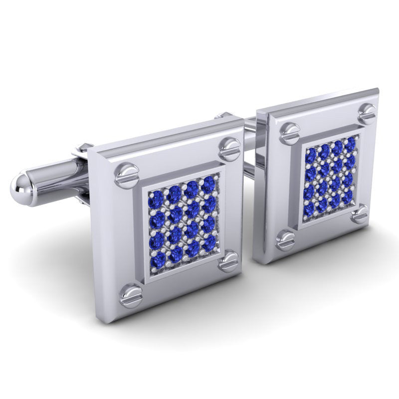 Blue Sapphire Cufflinks