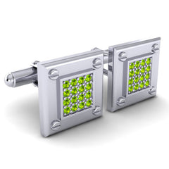 Peridot Cufflinks