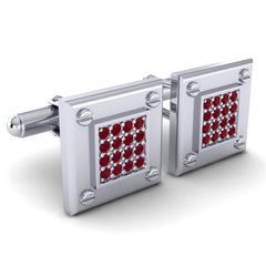 Ruby Cufflinks