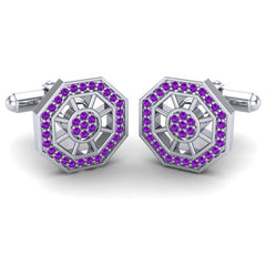 Amethyst Cufflinks
