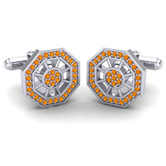 Citrine Cufflinks
