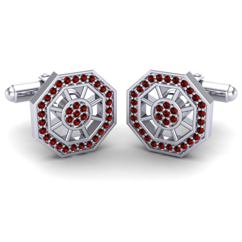 Garnet Cufflinks