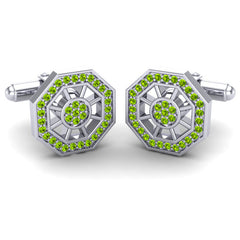Peridot Cufflinks
