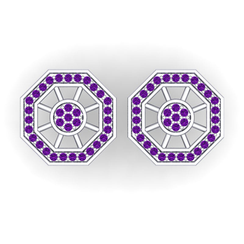 Amethyst Cufflinks