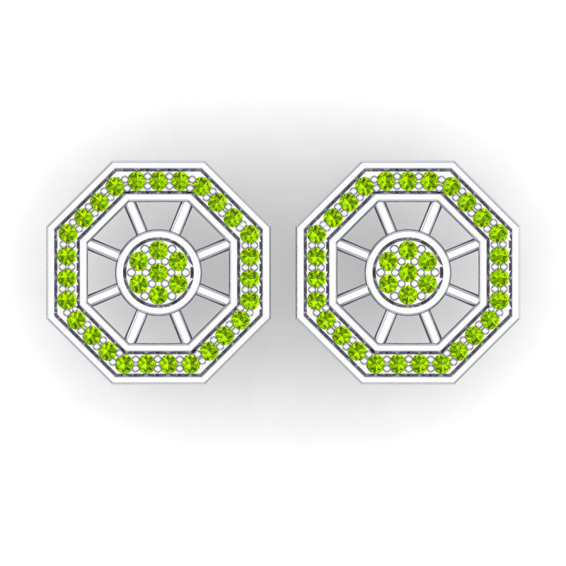 Peridot Cufflinks