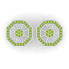 Peridot Cufflinks