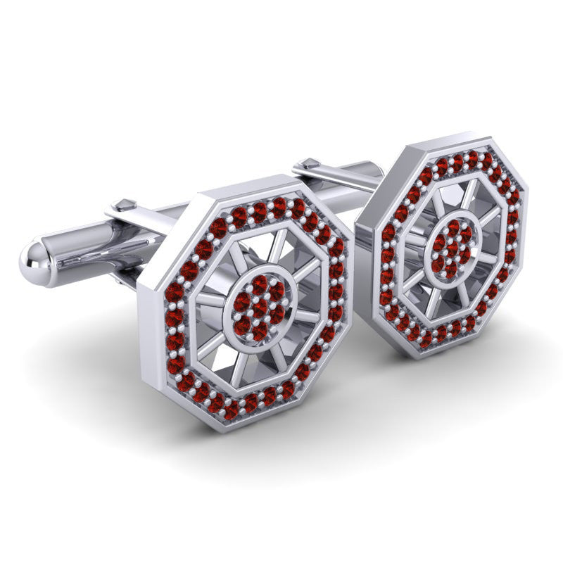 Garnet Cufflinks