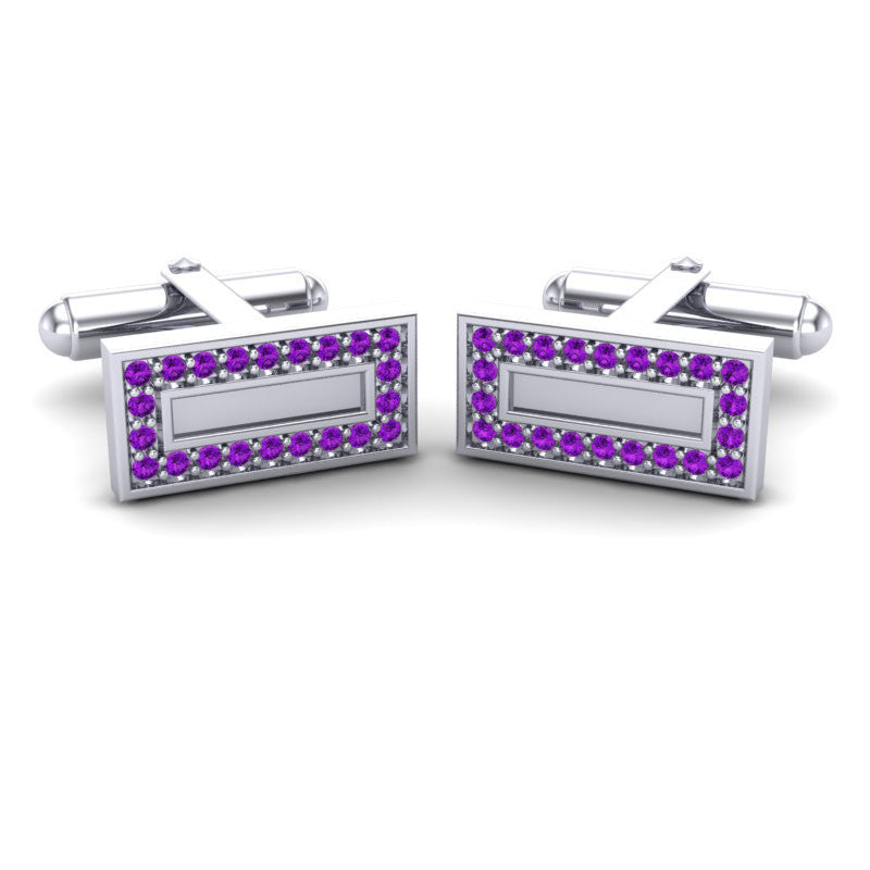 Amethyst Cufflinks