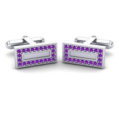 Amethyst Cufflinks