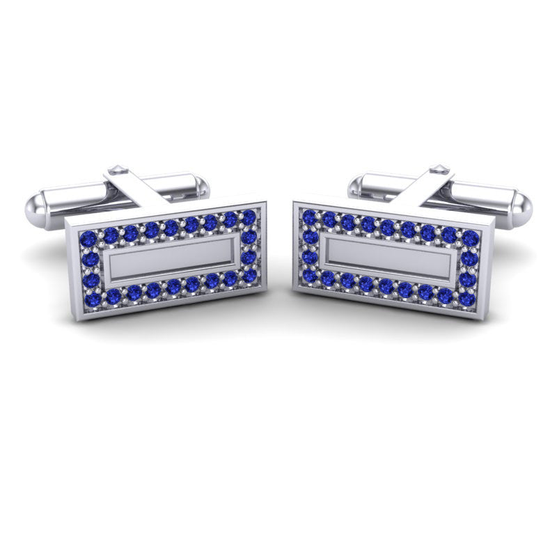 Blue Sapphire Cufflinks