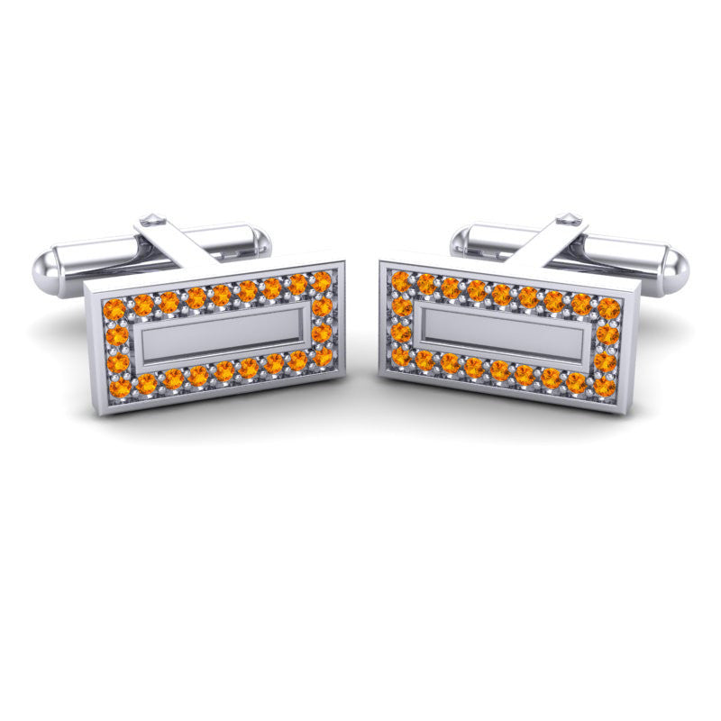 Citrine Cufflinks