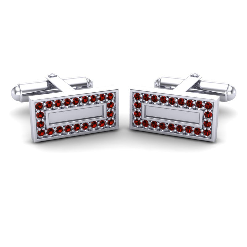 Garnet Cufflinks