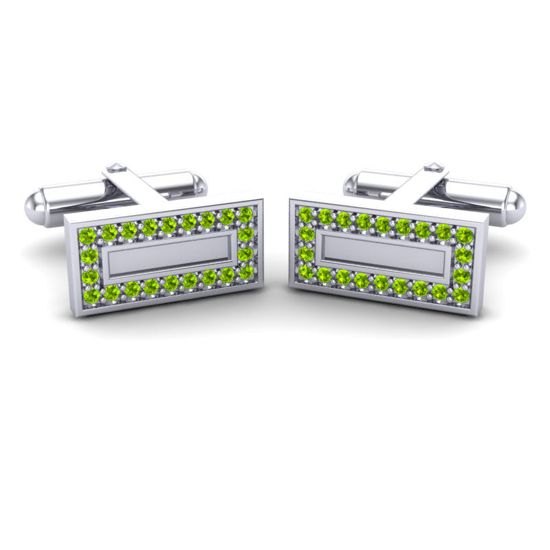 Peridot Cufflinks