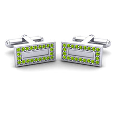 Peridot Cufflinks