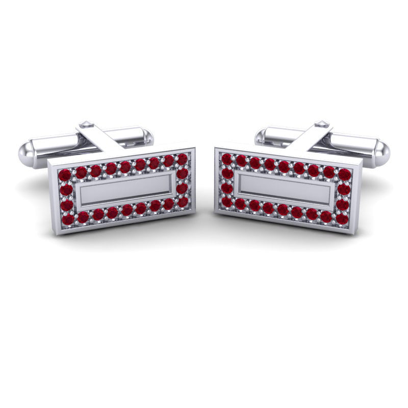 Ruby Cufflinks
