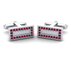 Ruby Cufflinks