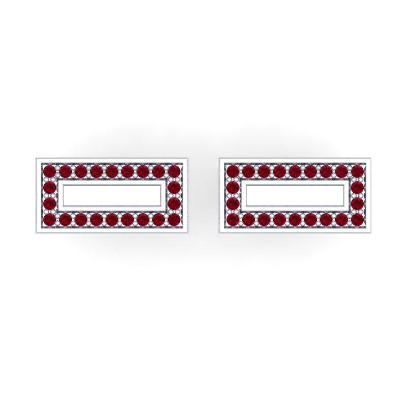 Ruby Cufflinks