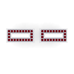 Ruby Cufflinks
