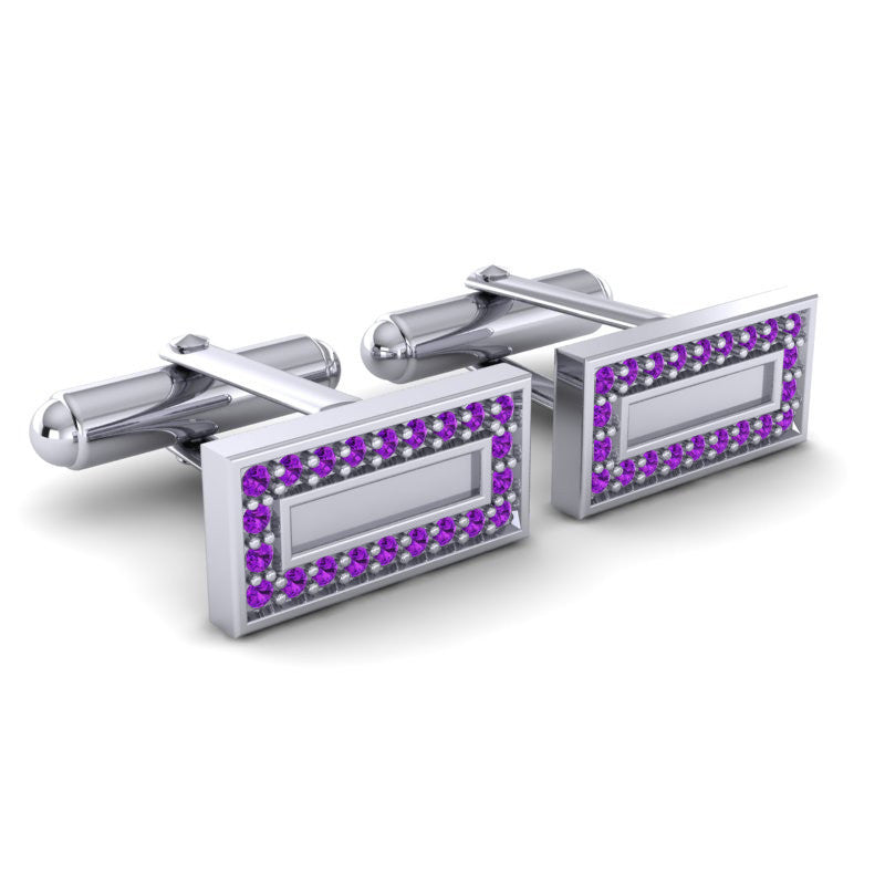 Amethyst Cufflinks