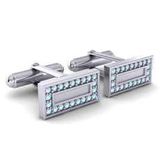 Aquamarine Cufflinks