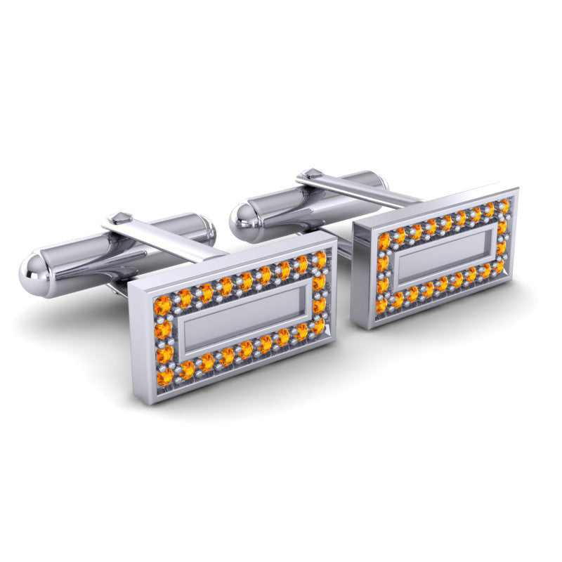 Citrine Cufflinks
