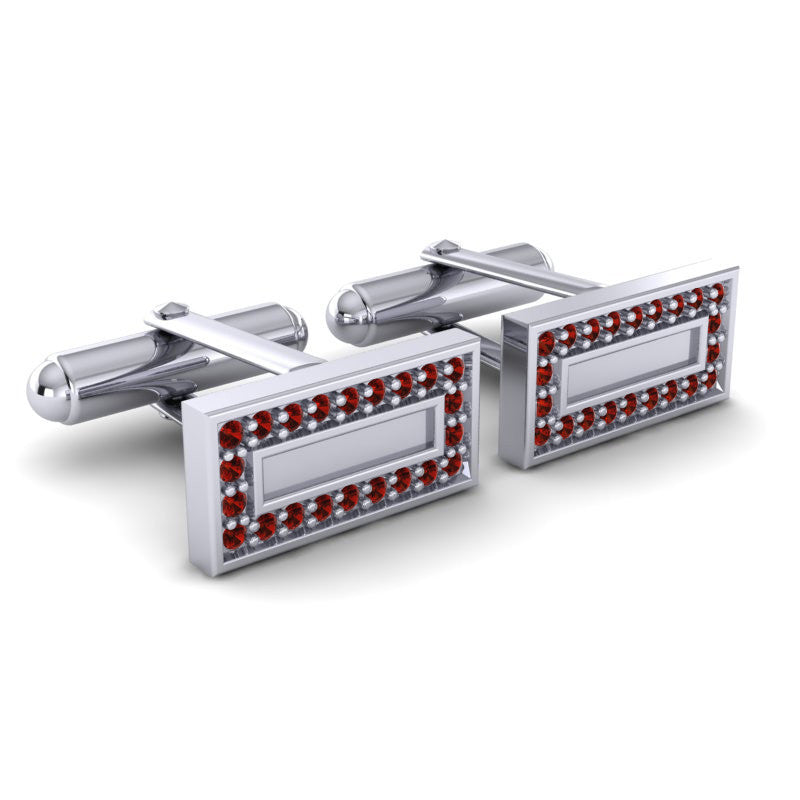 Garnet Cufflinks