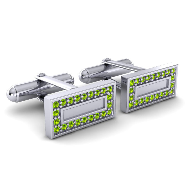 Peridot Cufflinks