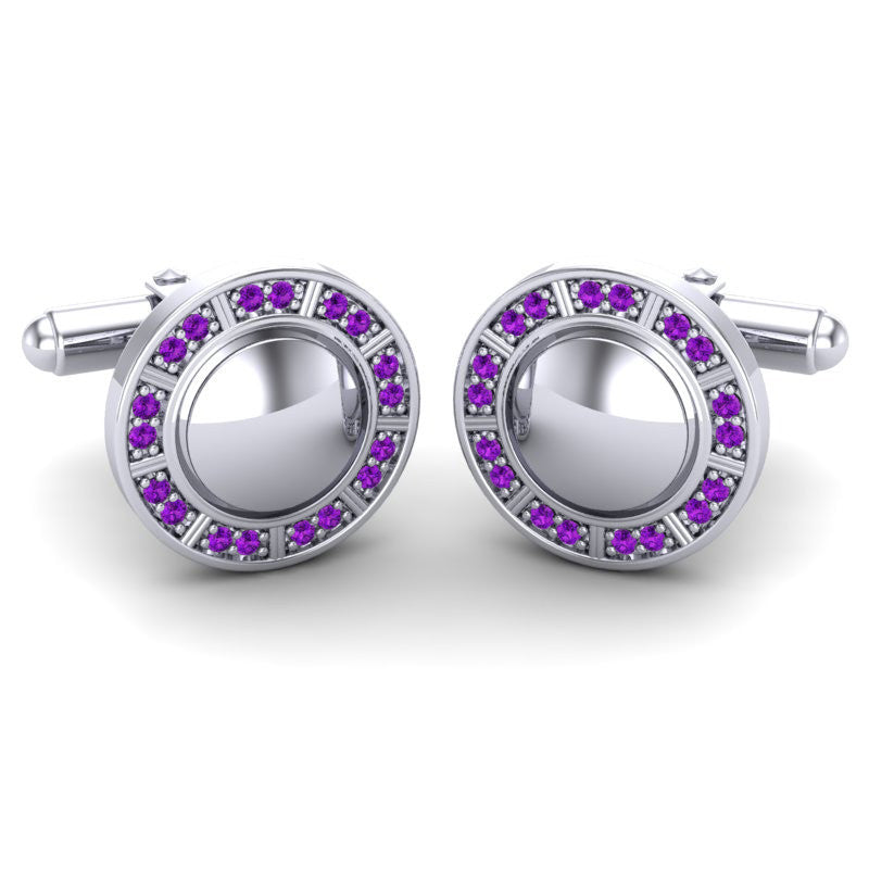 Amethyst Cufflinks