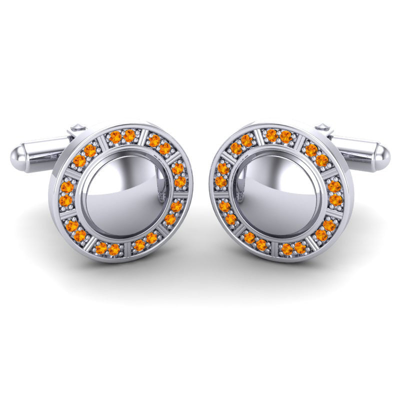 Citrine Cufflinks
