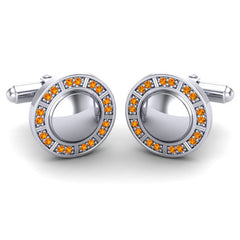 Citrine Cufflinks